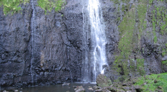 Another view Mountain Waterfall