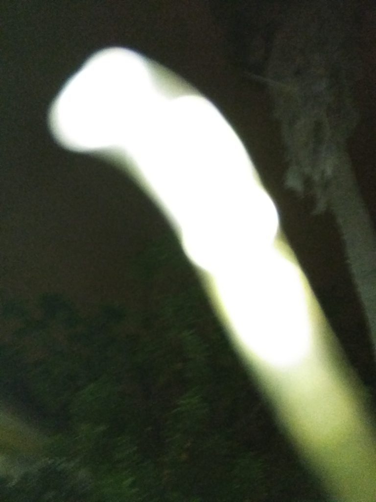 Weird Light, I just took the Photo and it appeared.