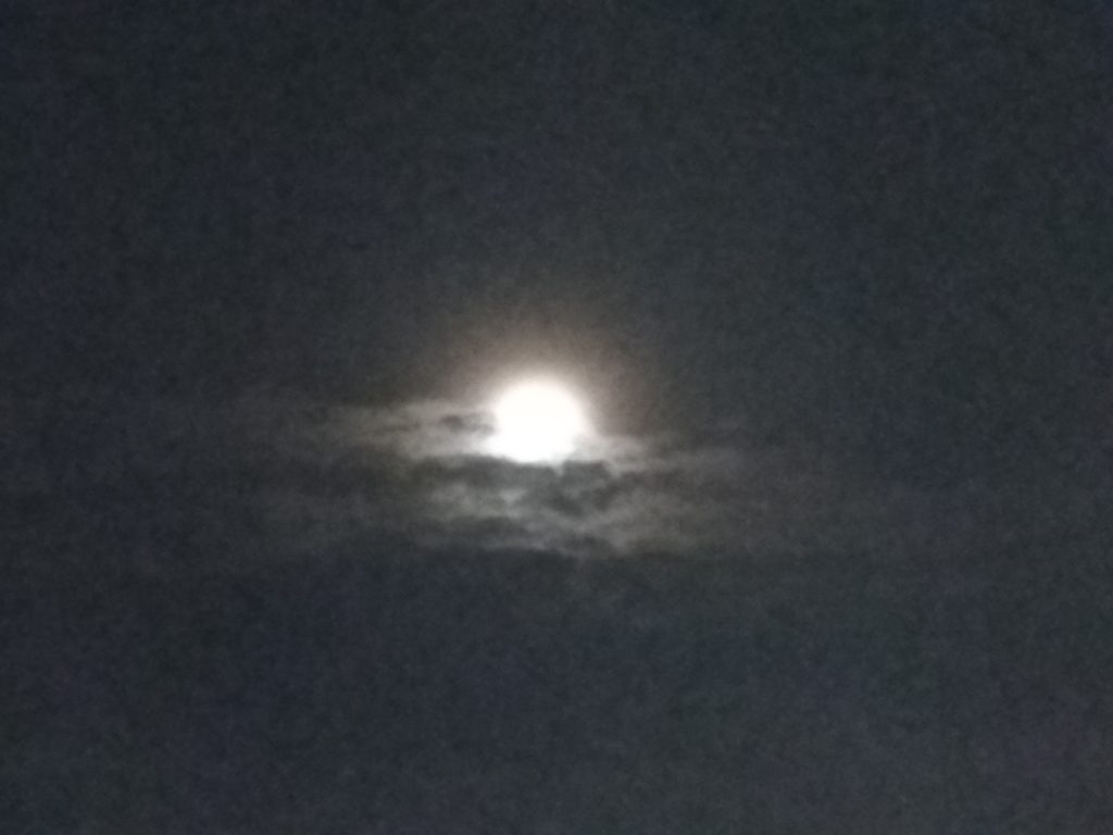 Moon in the Clouds