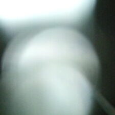 Blurry abstract light with circular shapes.