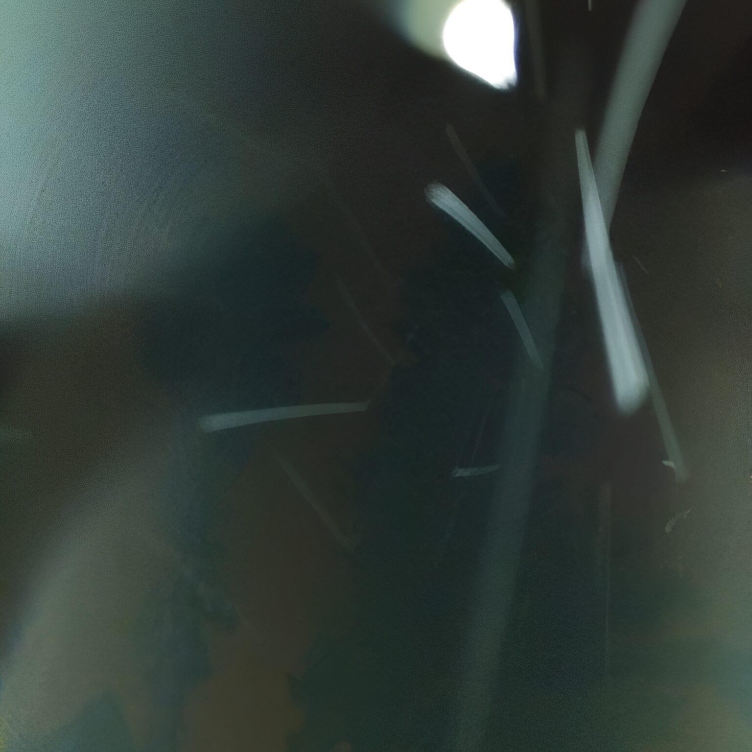 Abstract blurred image with streaks of light
